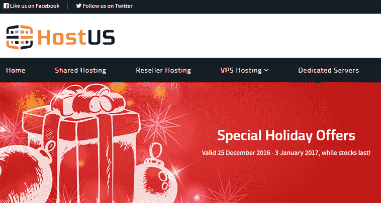 hostus special holiday offers
