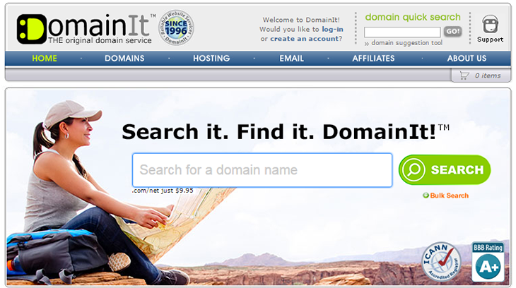 DomainIT Registrar Offical Website