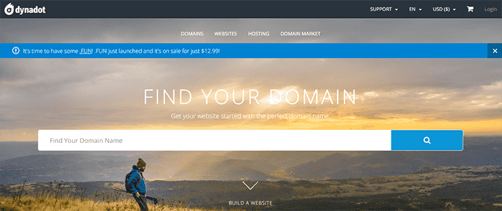 Dynadot offical website