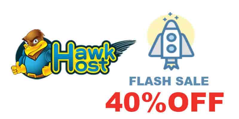 Hawkhost Flash sale - domainhostcoupon