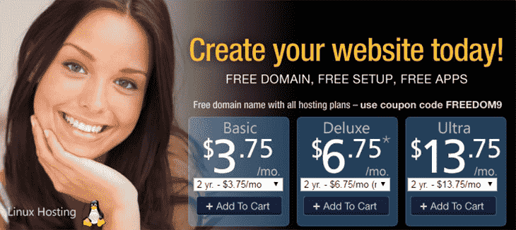Hosting Plans MyDomain