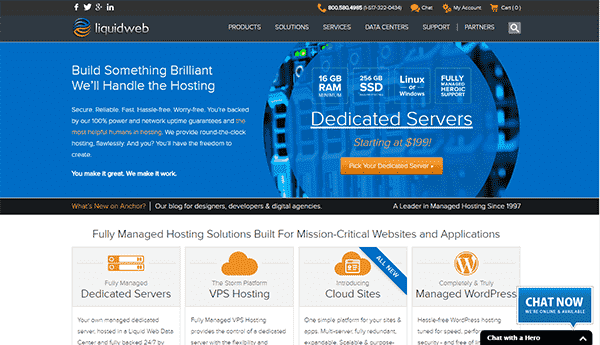 LiquidWeb Review Dedicated Servers
