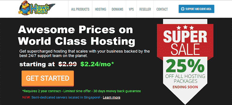 hawkhost Coupon code
