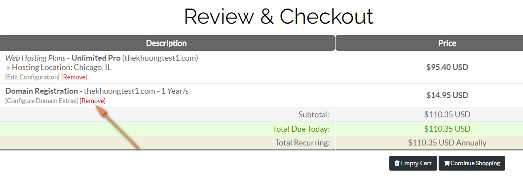 remove-domain-stablehost