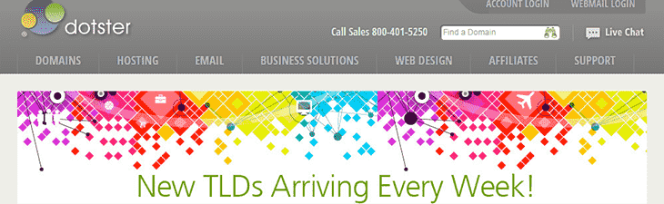 Dotster website