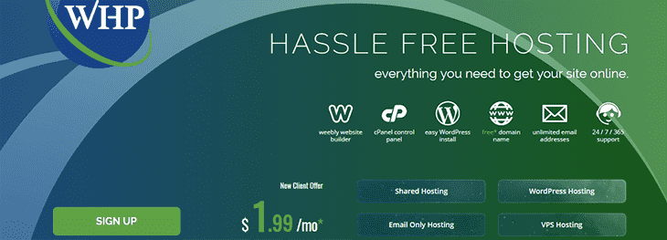 WebhopstingPad website