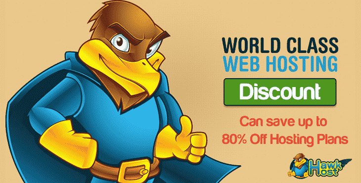 HawkHost Discount Codes for promotion