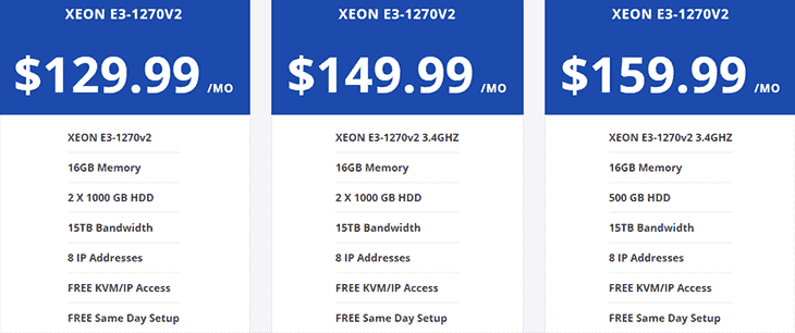 Dedicated Servers at WebhostPython