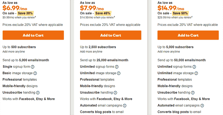 Email Marketing at Godaddy