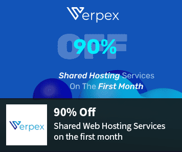 Verpex Coupon 90% Off Server Hosting & Promo Codes