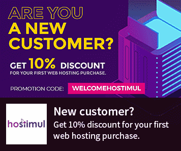 Get 10% Discount for you first web hosting purchase