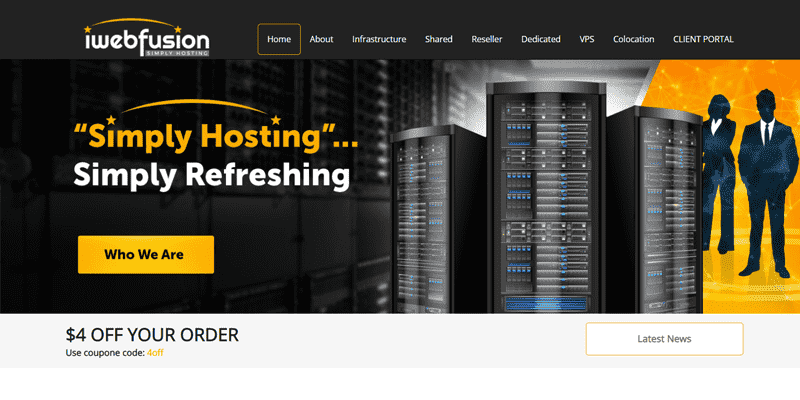 Iwebfusion is a reputable hosting brand with quality products
