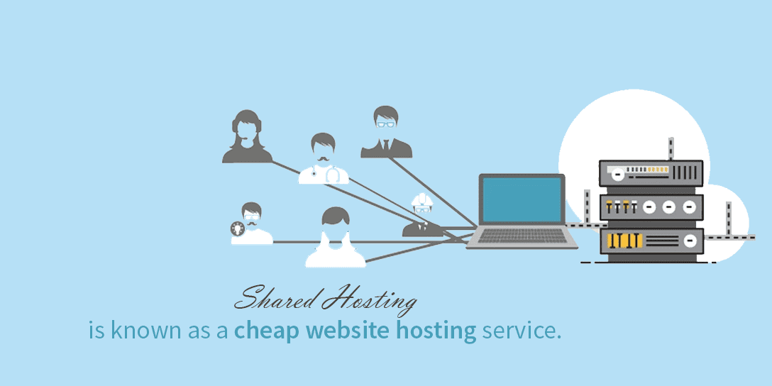 Shared Hosting is known as a cheap website hosting service