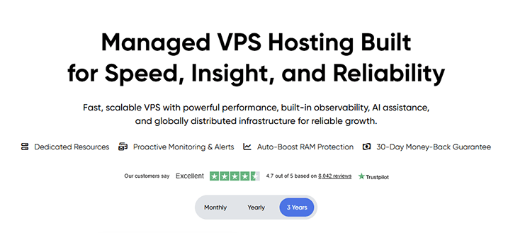 Managed VPS Hosting Built for Speed Insight and Reliability