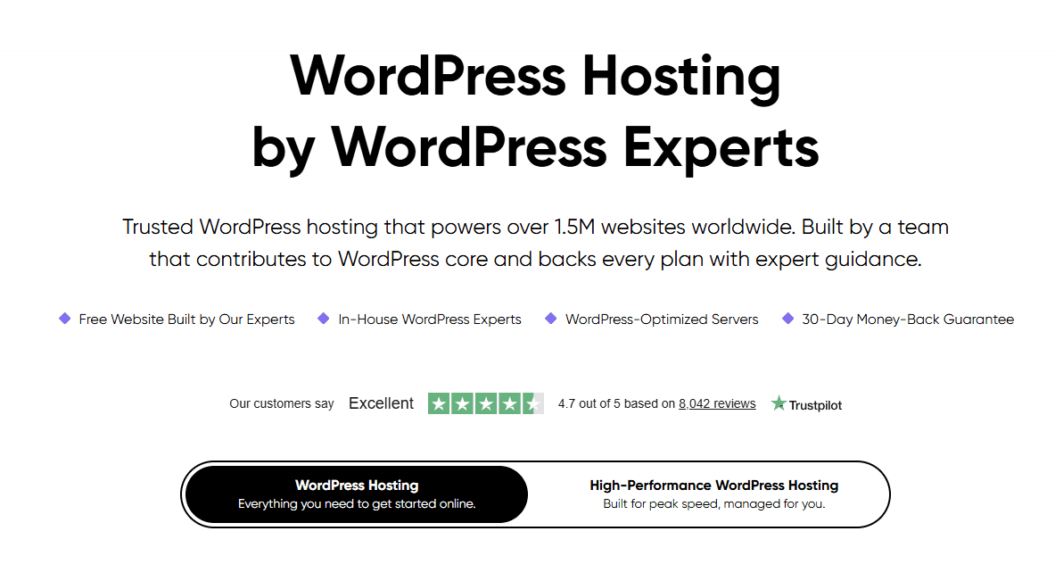 WordPress Hosting by WordPress Experts