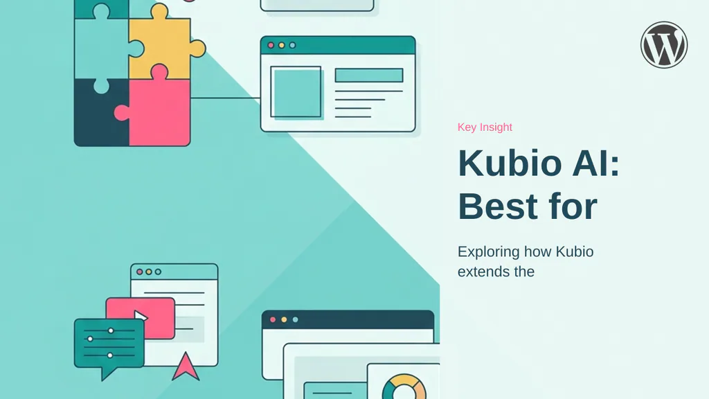 Editorial illustration for Kubio AI: Best for Gutenberg Users
