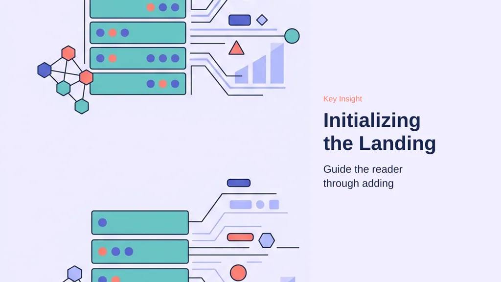 Editorial illustration for Initializing the Landing Page and URL Structure