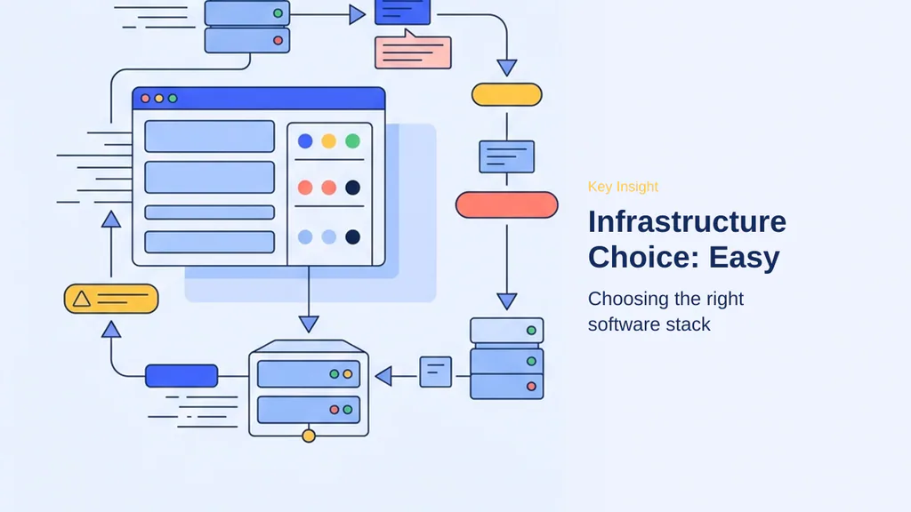 Editorial illustration for Infrastructure Choice: Easy Digital Downloads Setup