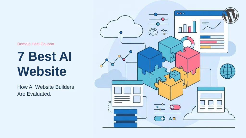Editorial illustration for 7 Best AI Website Builders for WordPress: Launch in Minutes