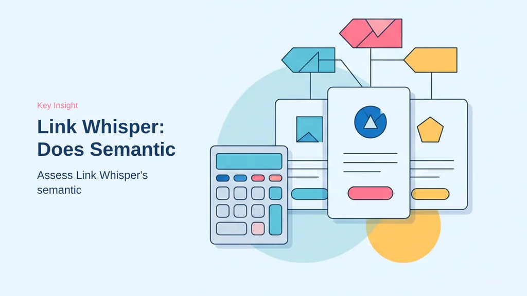 Editorial illustration for Link Whisper: Does Semantic AI Matching Justify the Premium Cost?