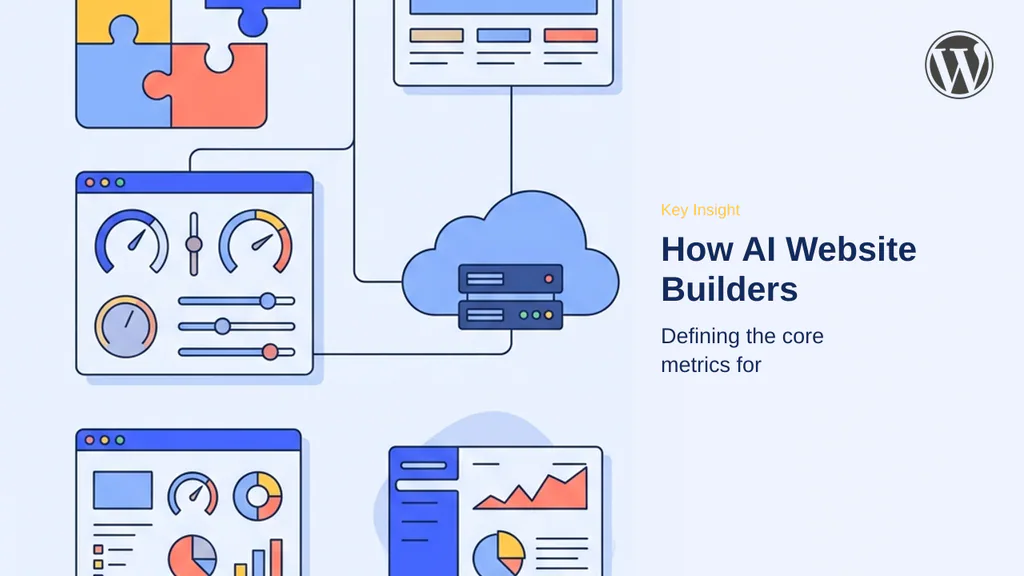 Editorial illustration for How AI Website Builders Are Evaluated