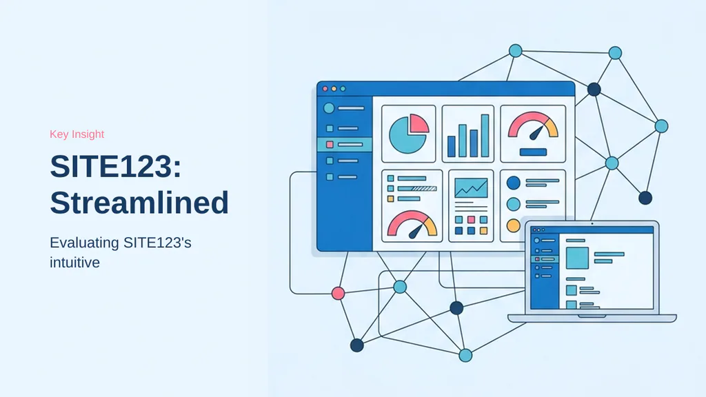 Editorial illustration for SITE123: Streamlined Interface for Simple Sites