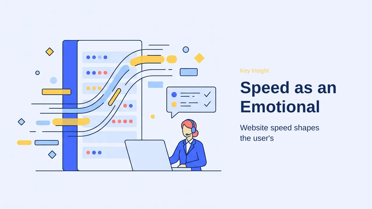 Editorial illustration for Speed as an Emotional and Functional Driver
