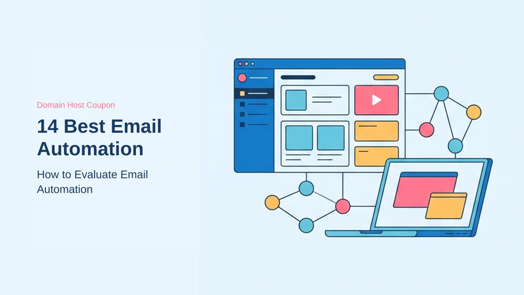 Editorial illustration for 14 Best Email Automation Tools for Small Business Growth