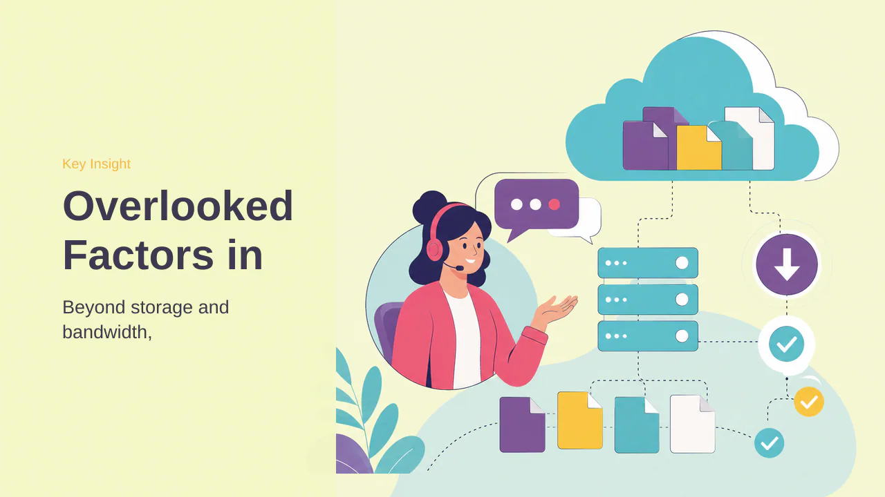 Editorial illustration for Overlooked Factors in Hosting Selection