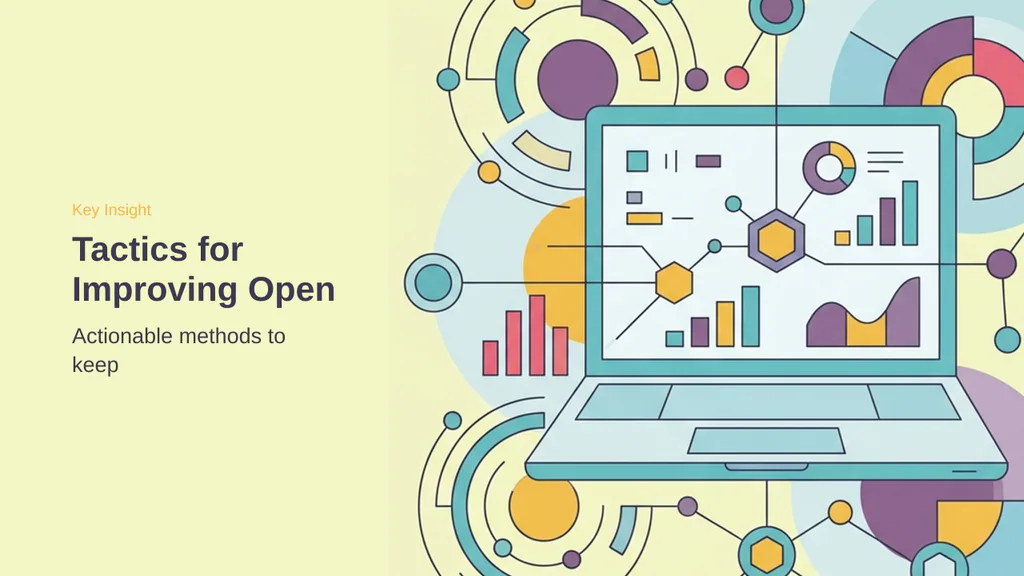 Editorial illustration for Tactics for Improving Open Rates