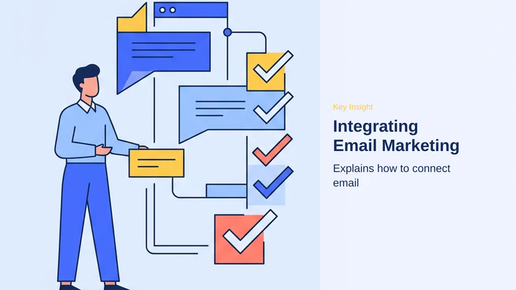 Editorial illustration for Integrating Email Marketing Services