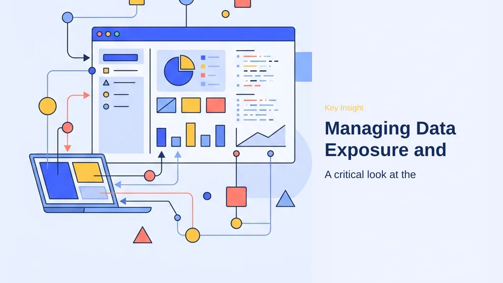 Editorial illustration for Managing Data Exposure and AI Interactions