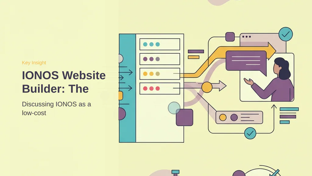 Editorial illustration for IONOS Website Builder: The Budget-Friendly Choice
