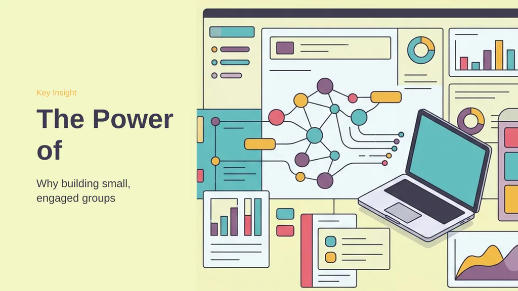 Editorial illustration for The Power of Micro-Communities