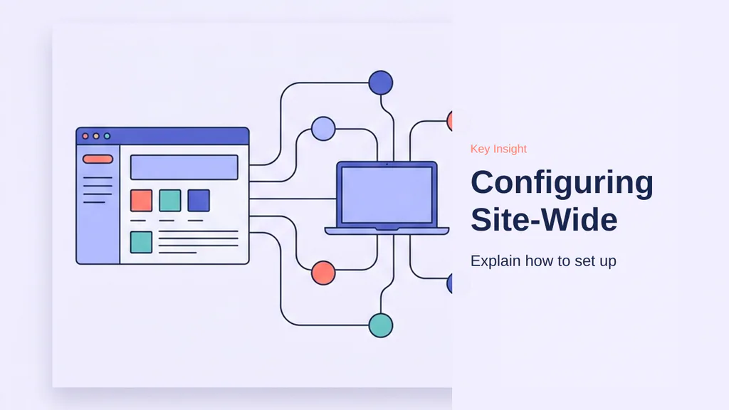 Editorial illustration for Configuring Site-Wide Knowledge Graph Settings