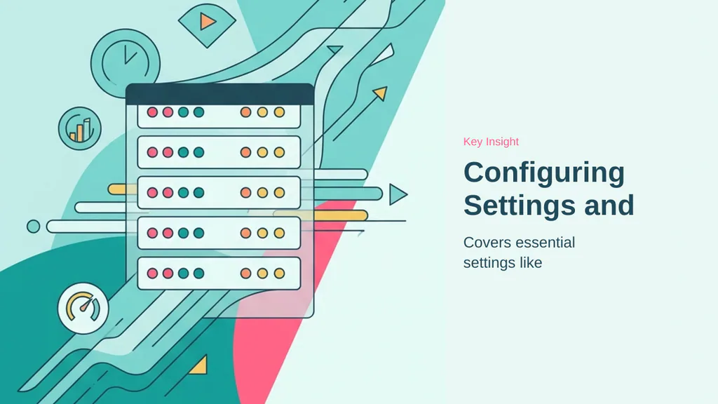 Editorial illustration for Configuring Settings and Publishing
