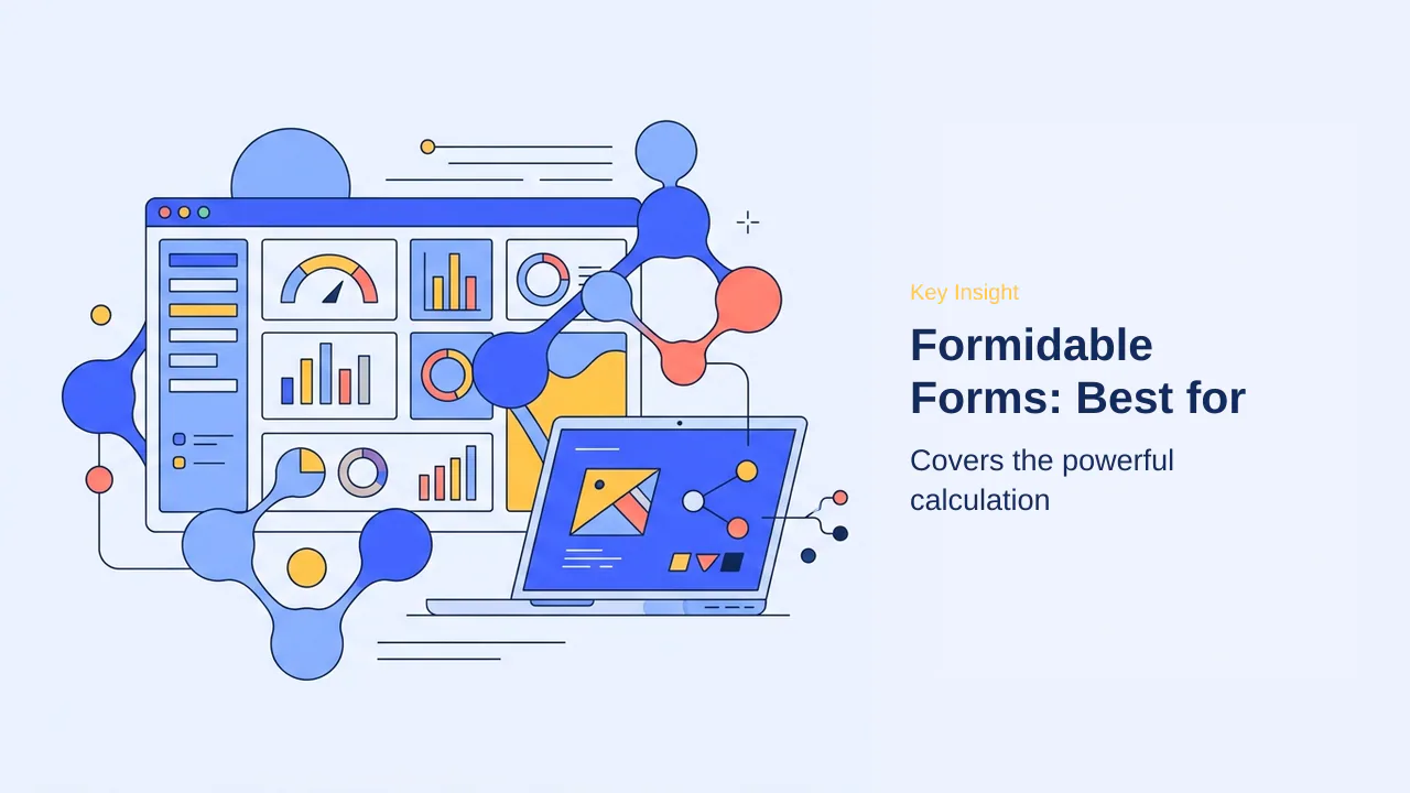 Editorial illustration for Formidable Forms: Best for Advanced Calculations