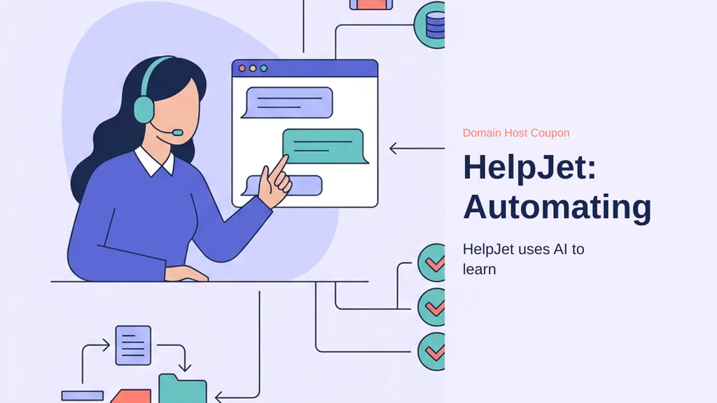 Editorial illustration for HelpJet: Automating Repetitive Questions