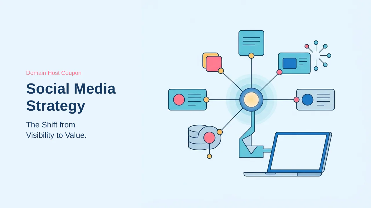 Editorial illustration for Social Media Strategy in 2026: Beyond Vanity Metrics