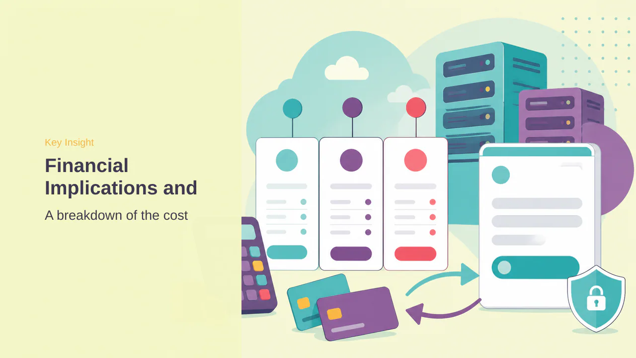 Editorial illustration for Financial Implications and Transaction Fees