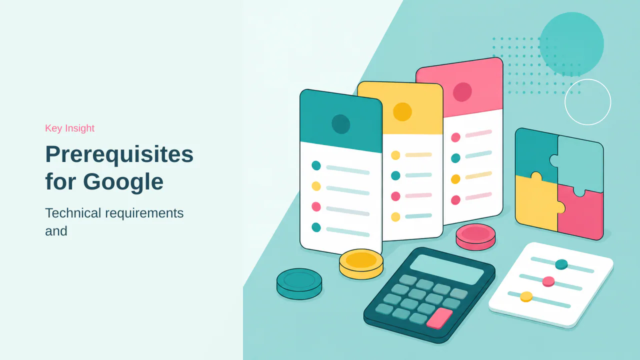 Editorial illustration for Prerequisites for Google Booking Integration